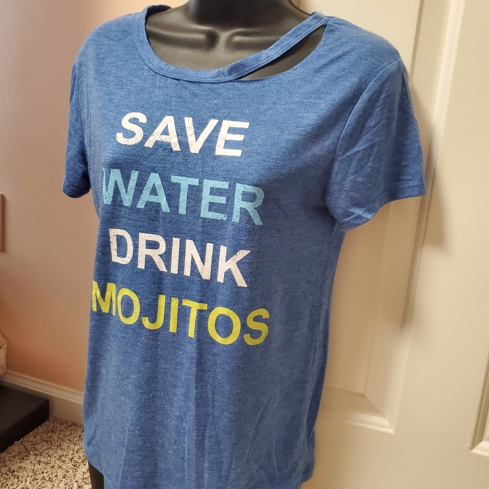 Save Water Drink Mojitos T-shirt - Picture 7 of 12